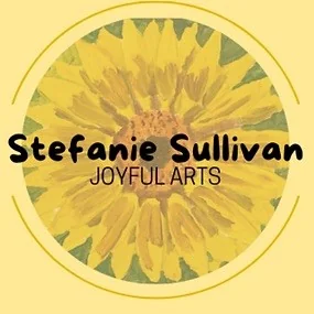Stefanie Sullivan Joyful Arts sunflower logo